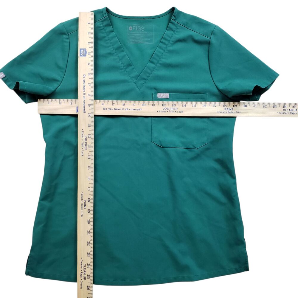 Figs Catarina One Pocket Scrub Top Womens Small V-Neck Lot of 2 - Picture 5 of 12